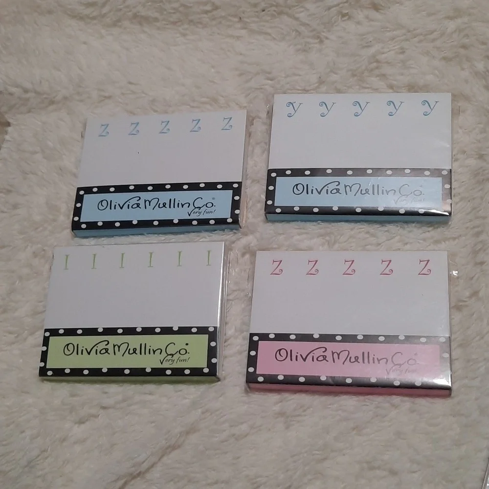 Olivia Mullin Co. Home Office Notepad Set -